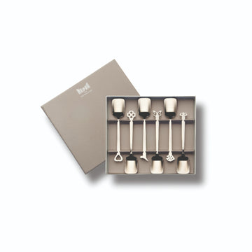 Mepra Spoon Set, 6 Pieces -Stainless Steel
